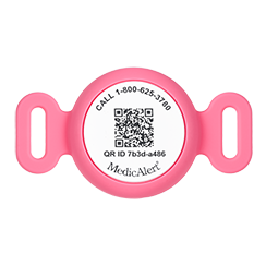QR Code Medical ID Tag with Location Tracker